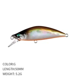Sinking Minnow Fishing Bait 6cm 6.5g Wobbler 60s Jerkbait Sea Fishing Lure Artificial Crankbaits Fishing Bionic Decoy Bass Bait
