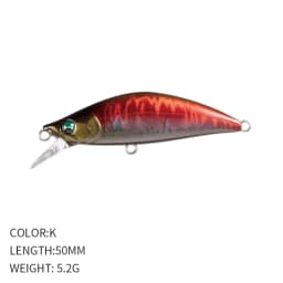 Sinking Minnow Fishing Bait 6cm 6.5g Wobbler 60s Jerkbait Sea Fishing Lure Artificial Crankbaits Fishing Bionic Decoy Bass Bait