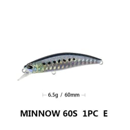Sinking Minnow Fishing Bait 6cm 6.5g Wobbler 60s Jerkbait Sea Fishing Lure Artificial Crankbaits Fishing Bionic Decoy Bass Bait