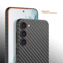 S25 S26 Ultra Carbon Fiber Case For Samsung Galaxy S26 S25 Edge S24 S23 S22 S21 S20 FE S 26 25 24 Ultra Plus Silicone Case Cover