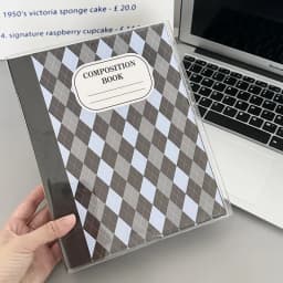 SKYSONIC A5 Cream Diamond Pattern Photo Album Collect Book Kpop Binder Cover Postcards Ring Organizer DIY Refills Suppliers