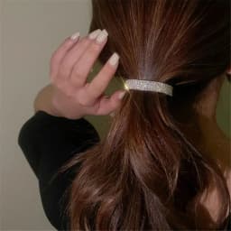 Girl Women Hair Accessories Rhinestone Hair Clips Ponytail Clip Hairpin Hair Barrettes