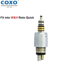 COXO Dental High Speed Handpiece Dental Turbine LED Fiber Optic Handpiece CX207 Fit KAVO NSK WH Dentistry Products Dentist Tools