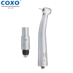 COXO Dental High Speed Handpiece Dental Turbine LED Fiber Optic Handpiece CX207 Fit KAVO NSK WH Dentistry Products Dentist Tools