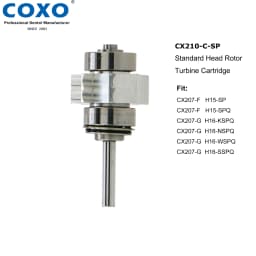 COXO Dental High Speed Handpiece Dental Turbine LED Fiber Optic Handpiece CX207 Fit KAVO NSK WH Dentistry Products Dentist Tools