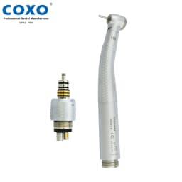 COXO Dental High Speed Handpiece Dental Turbine LED Fiber Optic Handpiece CX207 Fit KAVO NSK WH Dentistry Products Dentist Tools