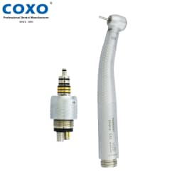 COXO Dental High Speed Handpiece Dental Turbine LED Fiber Optic Handpiece CX207 Fit KAVO NSK WH Dentistry Products Dentist Tools