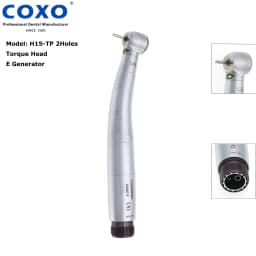 COXO Dental High Speed Handpiece Dental Turbine LED Fiber Optic Handpiece CX207 Fit KAVO NSK WH Dentistry Products Dentist Tools
