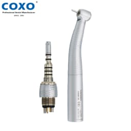 COXO Dental High Speed Handpiece Dental Turbine LED Fiber Optic Handpiece CX207 Fit KAVO NSK WH Dentistry Products Dentist Tools