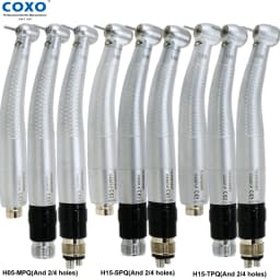 COXO Dental High Speed Handpiece Dental Turbine LED Fiber Optic Handpiece CX207 Fit KAVO NSK WH Dentistry Products Dentist Tools