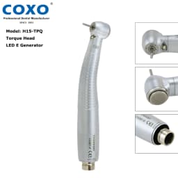 COXO Dental High Speed Handpiece Dental Turbine LED Fiber Optic Handpiece CX207 Fit KAVO NSK WH Dentistry Products Dentist Tools
