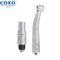 COXO Dental High Speed Handpiece Dental Turbine LED Fiber Optic Handpiece CX207 Fit KAVO NSK WH Dentistry Products Dentist Tools