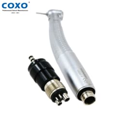 COXO Dental High Speed Handpiece Dental Turbine LED Fiber Optic Handpiece CX207 Fit KAVO NSK WH Dentistry Products Dentist Tools