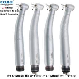 COXO Dental High Speed Handpiece Dental Turbine LED Fiber Optic Handpiece CX207 Fit KAVO NSK WH Dentistry Products Dentist Tools