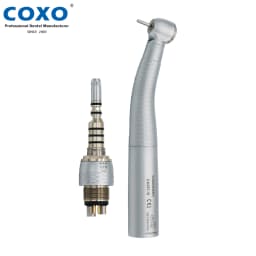 COXO Dental High Speed Handpiece Dental Turbine LED Fiber Optic Handpiece CX207 Fit KAVO NSK WH Dentistry Products Dentist Tools