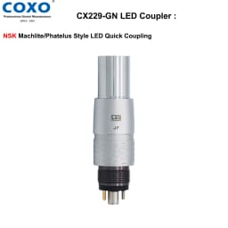 COXO Dental High Speed Handpiece Dental Turbine LED Fiber Optic Handpiece CX207 Fit KAVO NSK WH Dentistry Products Dentist Tools