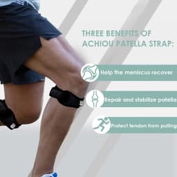WorthWhile Sports Patella Brace Adjustable Strap EVA Kneepads Knee Support Pad Protective Gear Basketball Volleyball Protector