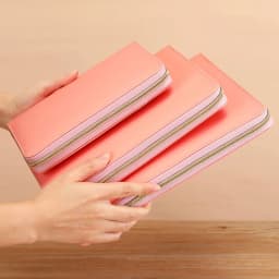A5 A6 B5 Zipper Binder Bag Loose Leaf Inner Page ,Photo Card Collection Book Postcard Organizer Diary Notebook School Stationery