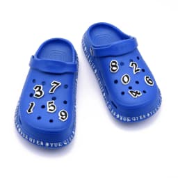 Original 0-9 Numbers Shoes Charms Decorations For Shoe Accessories Buckle Kids Adults Gifts