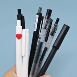KACO Neutral Pen Black 0.5MM Refills Gel Ink Pens 7pcs caneta Set Smooth Writing MI Pen For Office Home School Stationery