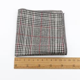 New Fashion Pocket Square Brown Grey Handkerchief Wool Plaid Striped Paisley Hanky Suit Men's Business Wedding Suit Accessories