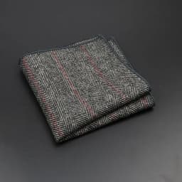 New Fashion Pocket Square Brown Grey Handkerchief Wool Plaid Striped Paisley Hanky Suit Men's Business Wedding Suit Accessories