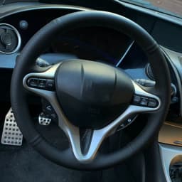 DIY Black Hand Stitch Microfiber Leather Car Steering Wheel Cover For Honda Civic Old Civic 2006 2007 2008 2009 2010 2011