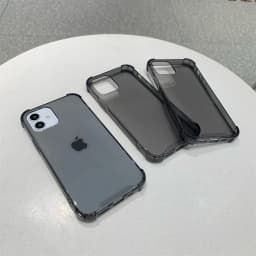 High Quality Clear Black Soft TPU Case For iPhone 18 17 16 Pro Max 15 14 Plus 13 12 11 Mini X XS XR Transparent Shockproof Cover