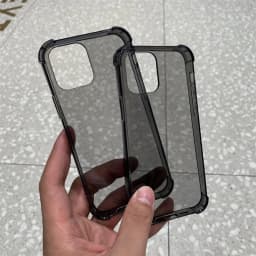 High Quality Clear Black Soft TPU Case For iPhone 18 17 16 Pro Max 15 14 Plus 13 12 11 Mini X XS XR Transparent Shockproof Cover