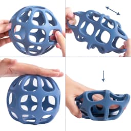 Newest Silicone Big Ball Baby Teether Toys Creative Teething Infant Chewing Toy Indoor Fidget Toys Parent-Child Interaction Gift