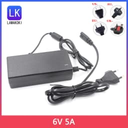 6V 5A Power Adapter 6V 5000MA Switching Power Supply Charger DC Regulator 6V5A 6V4A 6V3A