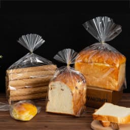 Clear Candy Bag, OPP Plastic Cellophane Open Flat Pack, Small Cookies Lollipop Bag, Pizza Bread Food Cake Packaging Party Gifts