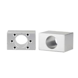 DSG12H 22mm/24mm Mounting Bracket CNC Parts 1204 Ballscrew Aluminum Nut Housing Holder Fits For SFU1210/SFU1204 RM1204