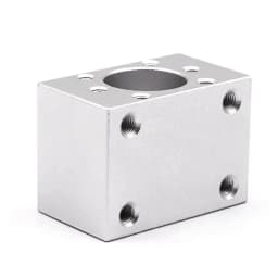 DSG12H 22mm/24mm Mounting Bracket CNC Parts 1204 Ballscrew Aluminum Nut Housing Holder Fits For SFU1210/SFU1204 RM1204