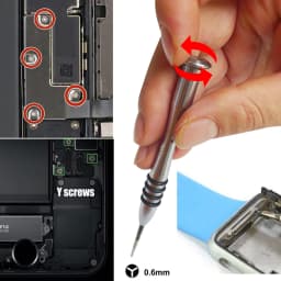0.6mm Y Shape Tri-Point Y000 Tri-Wing Screwdriver Tool Kit Compatible with Apple Watch Repair Opening Tool