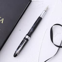 2023 New Arrivel Luxury Acrylic Blue Fountain Pen High Quality Metal Inking Pens for Office Supplies School Stationery Pen