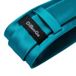 Teal Blue 8cm Wide Ties For Men Wedding Accessories Men Tie Set Gift Pocket Square Cufflinks Corbatas Para Hombre
