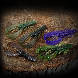 SUNMILE 6pieces Fishing Lures Crayfish Shrimp 7.5cm/3.5g Soft Baits Creature Baits Iscas Artifical bait Bass Perch Fishing Baits