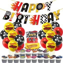12 Inch Latex Balloon HOT WHEELS Boys' Birthday Party Decoration Products Hot Wheels Theme Small Balloon