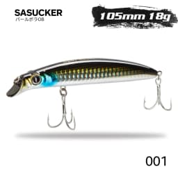 Hunthouse Fishing Sasuck Lipless Minnow Bait Pencil Lure Floating 105mm/18g 140mm/17g Wobbler Jerkbait Seabass Pike Saltwater