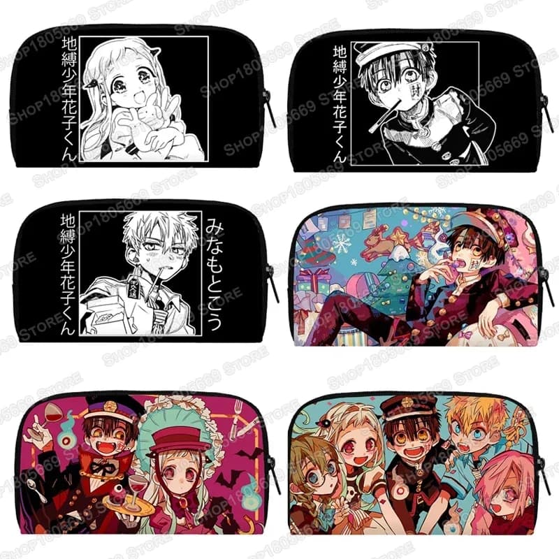 Anime Jibaku Shounen Hanako-kun Wallet Toilet-Bound Hanako Kun Women Purses Nene Yashiro Money Coin Bag Casual Clutch Gift