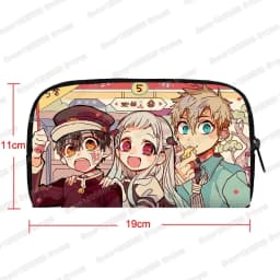 Anime Jibaku Shounen Hanako-kun Wallet Toilet-Bound Hanako Kun Women Purses Nene Yashiro Money Coin Bag Casual Clutch Gift