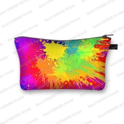 Tiger Leopard Crocodile Zebra Stripes Pattern Cosmetic Bag Women Makeup Bags Jewelry Organizer Ladies Lipstick Toiletries Bag