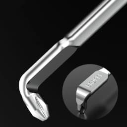 BROPPE L/Z Shaped Screwdriver Bit Phillips Slotted Torx Hex Bit Set 90° Right Angle Elbow Lengthened Magnetic Screwdriver Wrench