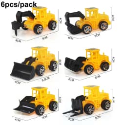 Cars and Trucks Temporary Tattoos for Kids Construction Vehicle Themed Fake Tattoo Excavator Stickers Boys Birthday Party Gifts