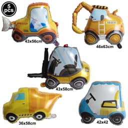Cars and Trucks Temporary Tattoos for Kids Construction Vehicle Themed Fake Tattoo Excavator Stickers Boys Birthday Party Gifts