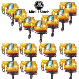 Cars and Trucks Temporary Tattoos for Kids Construction Vehicle Themed Fake Tattoo Excavator Stickers Boys Birthday Party Gifts