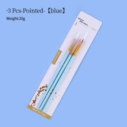 Nylon Hair Wooden Handle Artist Paint Brush Set Professional Oil Watercolor Acrylic Painting Brushes 3/6/10/12Pcs Art Supplies