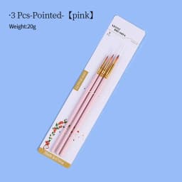 Nylon Hair Wooden Handle Artist Paint Brush Set Professional Oil Watercolor Acrylic Painting Brushes 3/6/10/12Pcs Art Supplies