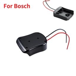 Battery Adapters For Makita/Bosch/Milwaukee/Dewlt/Black&Decker 18V Power Connector Adapter Dock Holder 14 Awg Wires